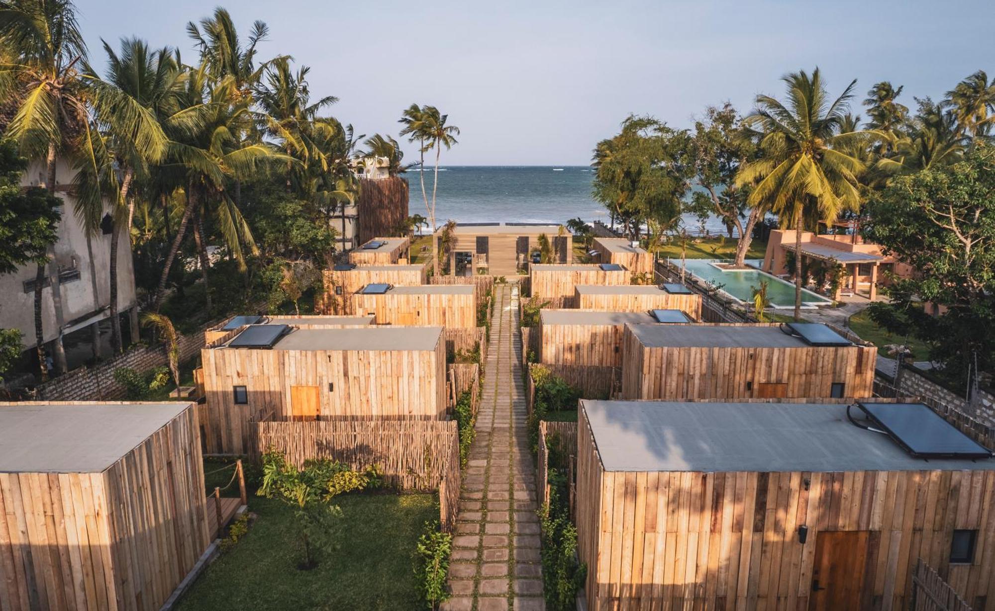 Lalagalu - Beachfront Ecocabins 迪亚尼海滩 外观 照片